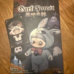 Dark Forest Plush Doll Blind Box - Gray Bunny Character Mei Mei
